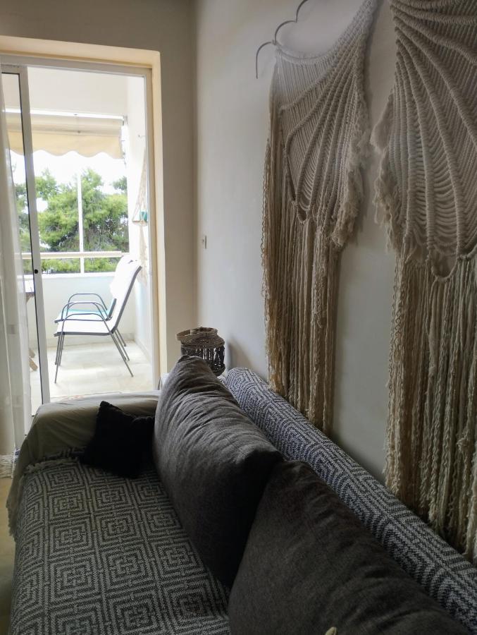 Seaview To Olympus, Sunny, Cosy Apartment ネア・ミカニオーナ エクステリア 写真